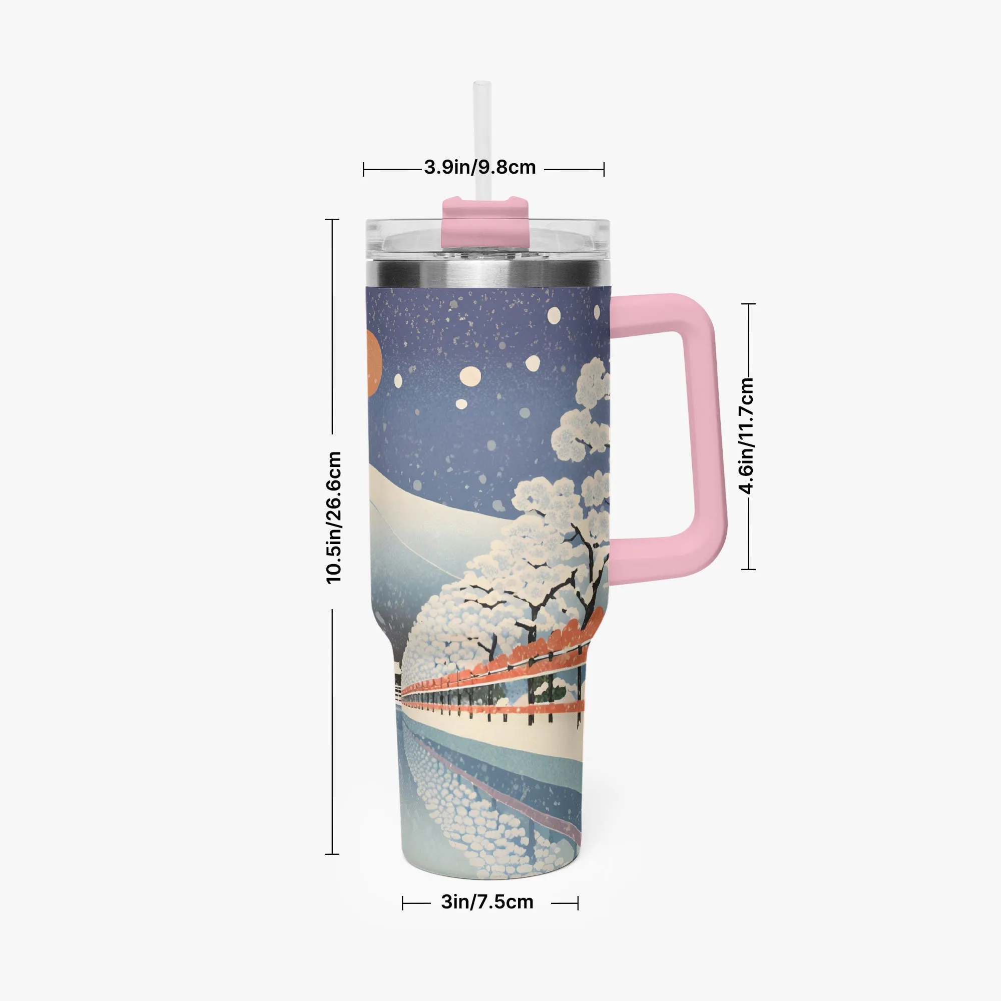 Winter Serenity Tumbler Cup