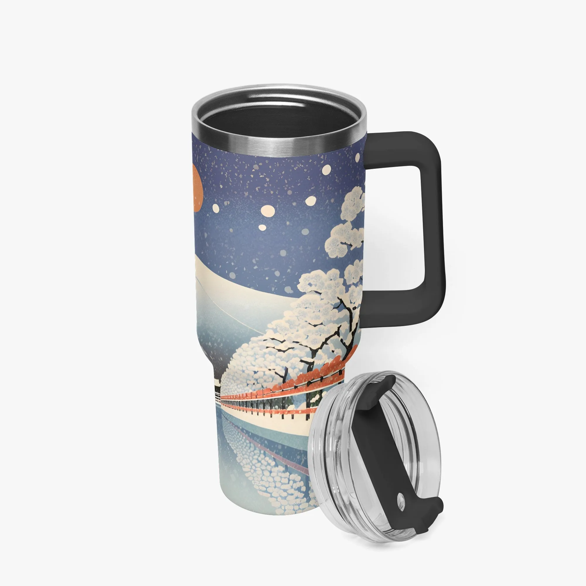 Winter Serenity Tumbler Cup