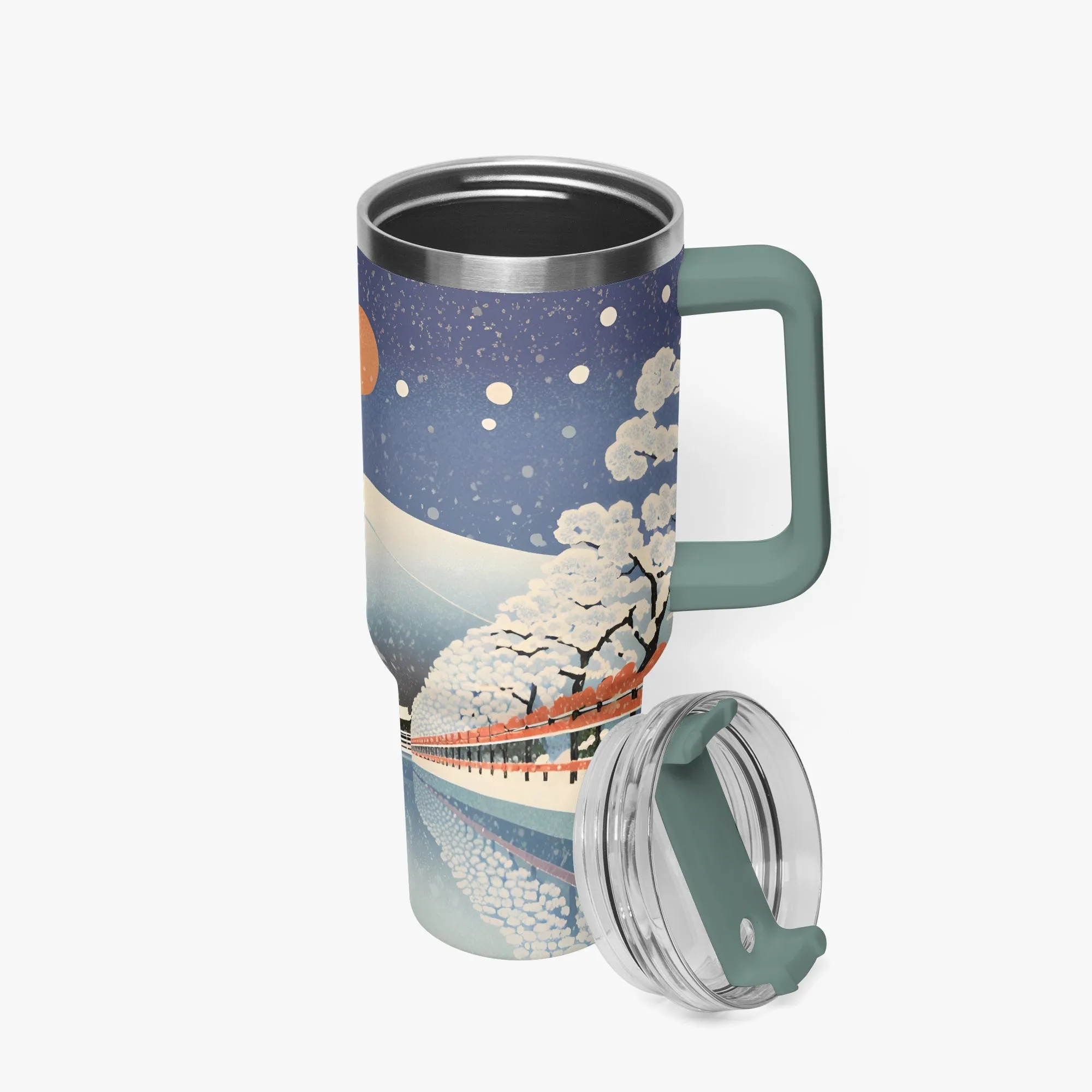 Winter Serenity Tumbler Cup
