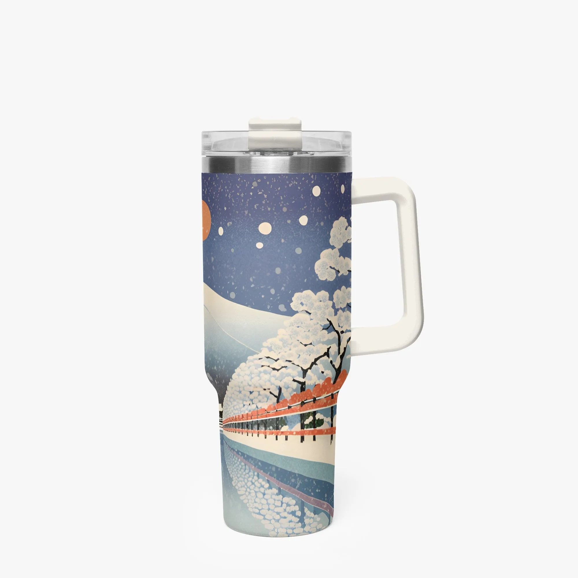 Winter Serenity Tumbler Cup