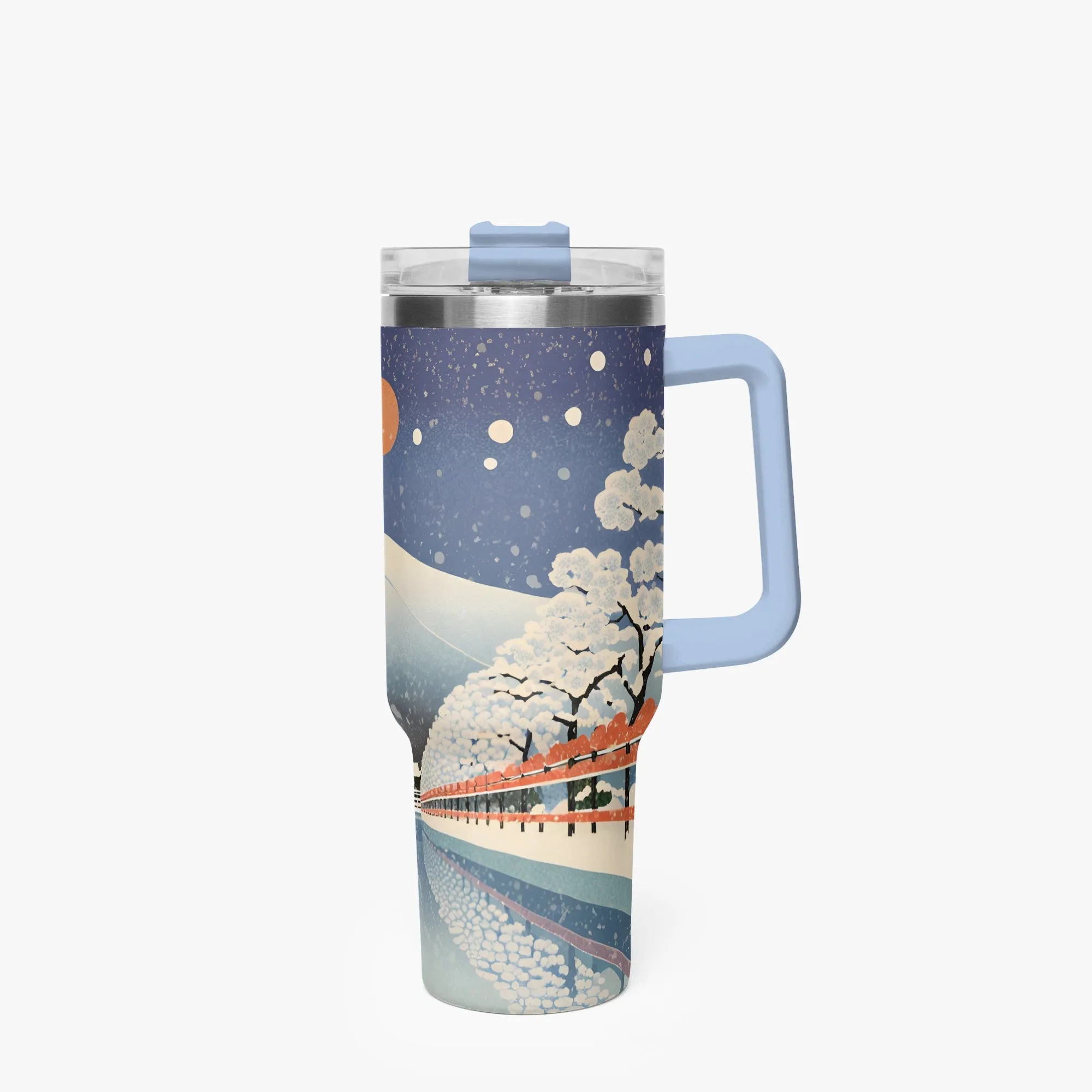 Winter Serenity Tumbler Cup