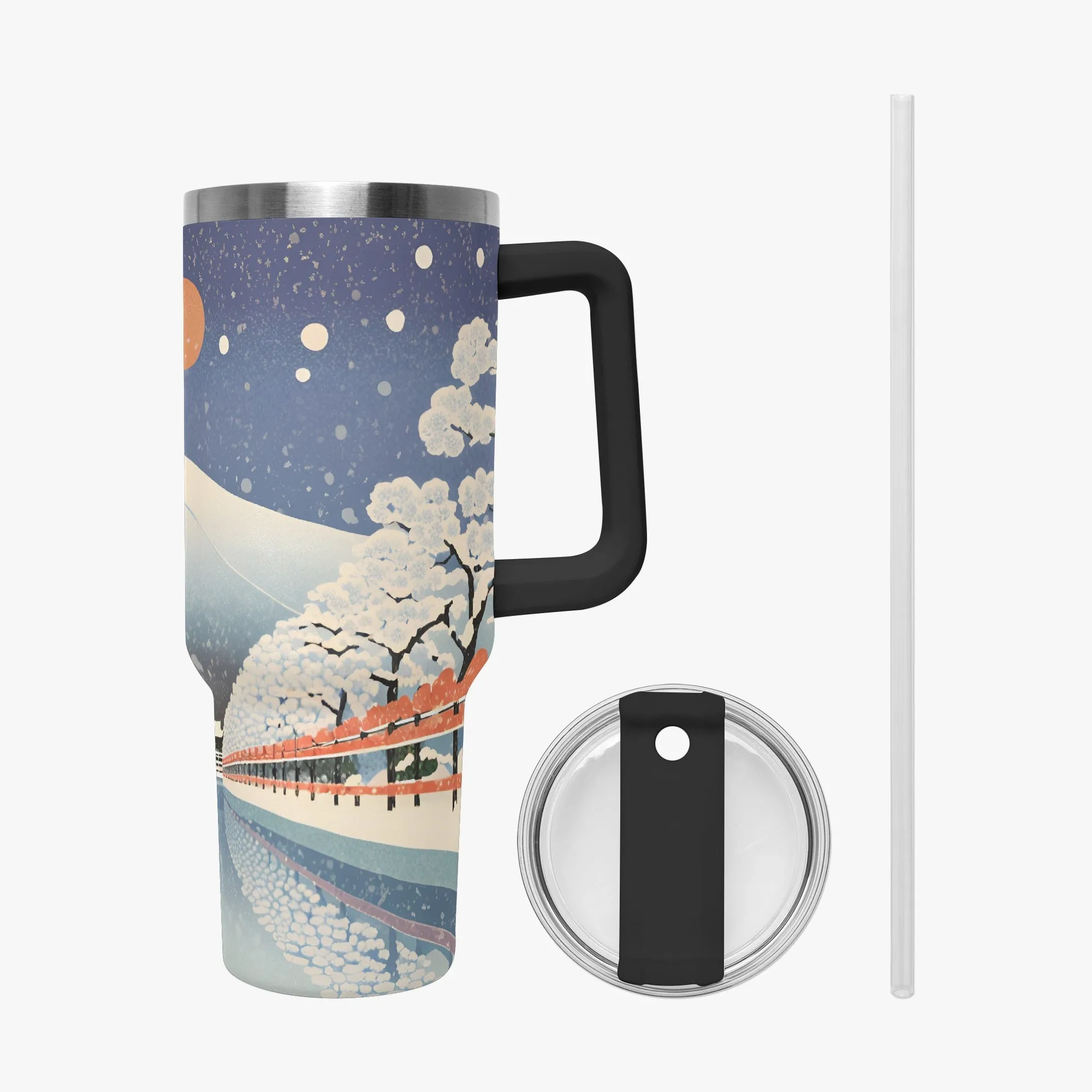 Winter Serenity Tumbler Cup