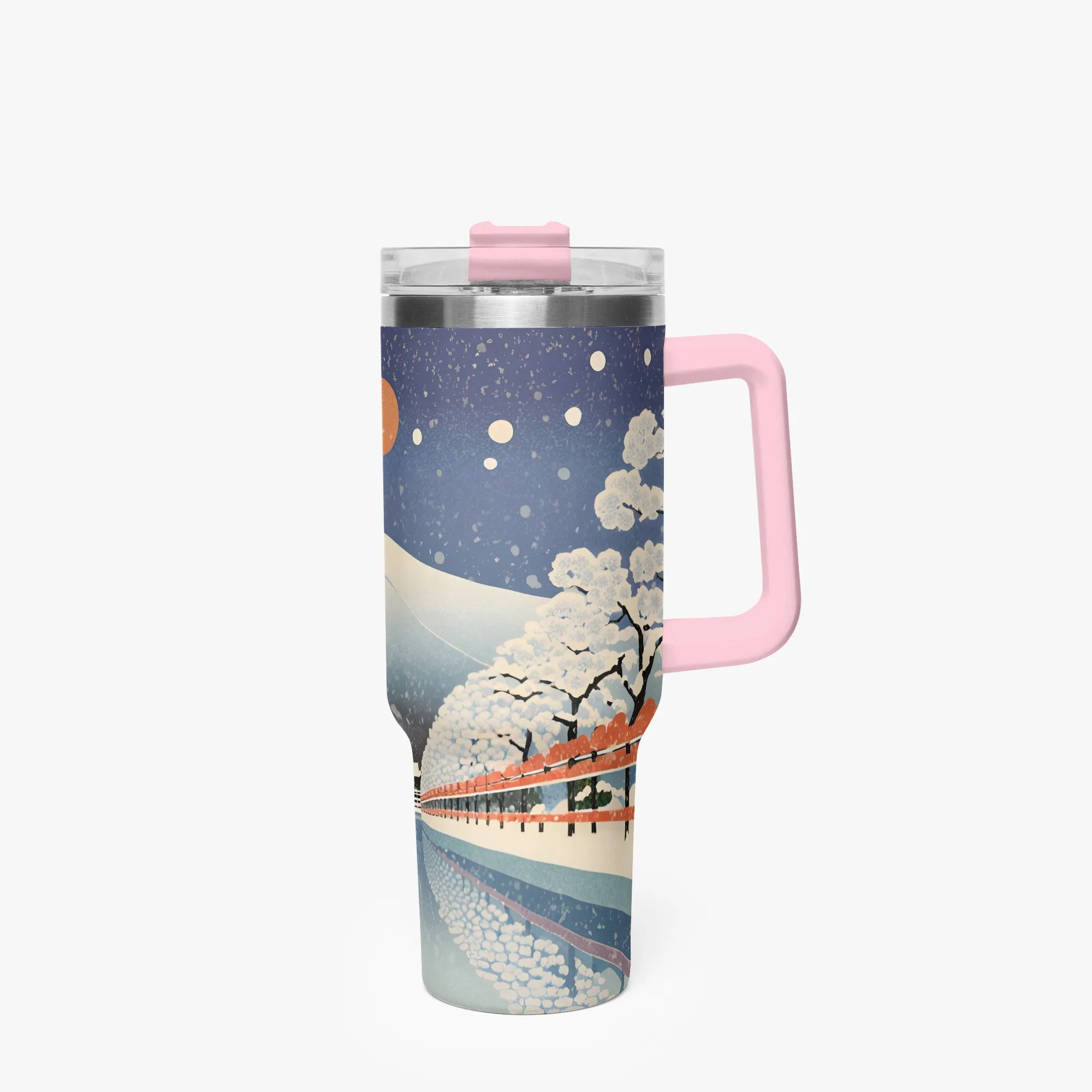 Winter Serenity Tumbler Cup