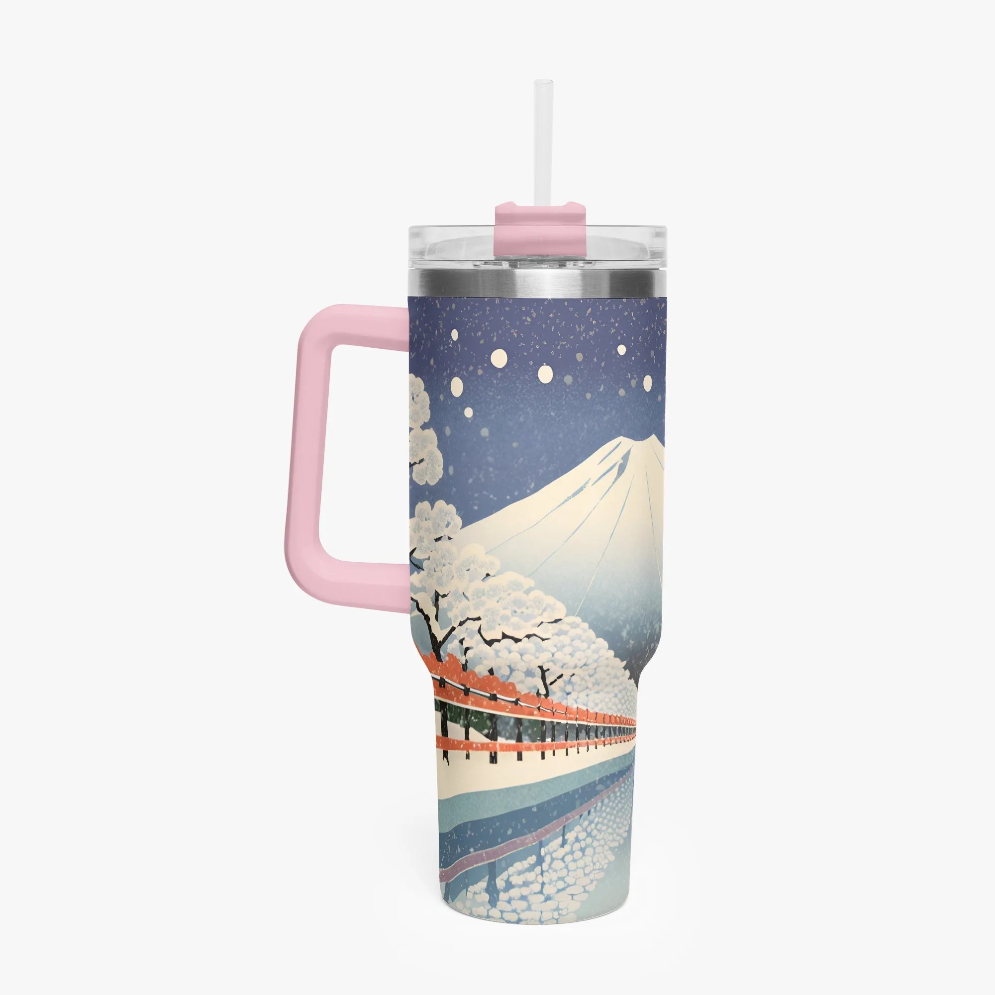 Winter Serenity Tumbler Cup