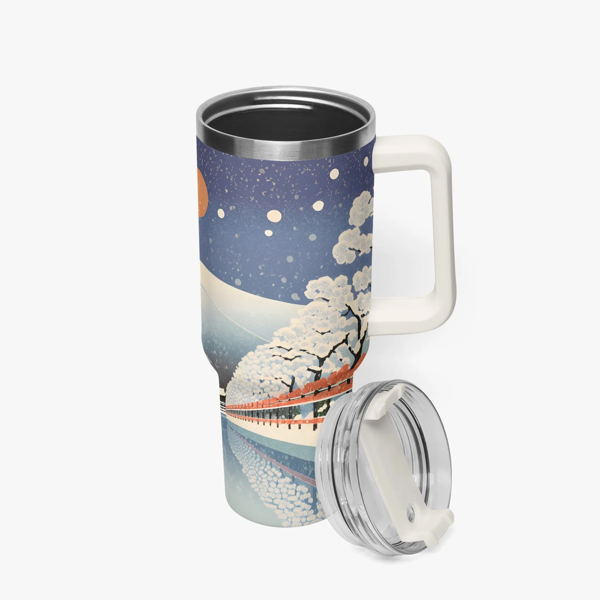 Winter Serenity Tumbler Cup
