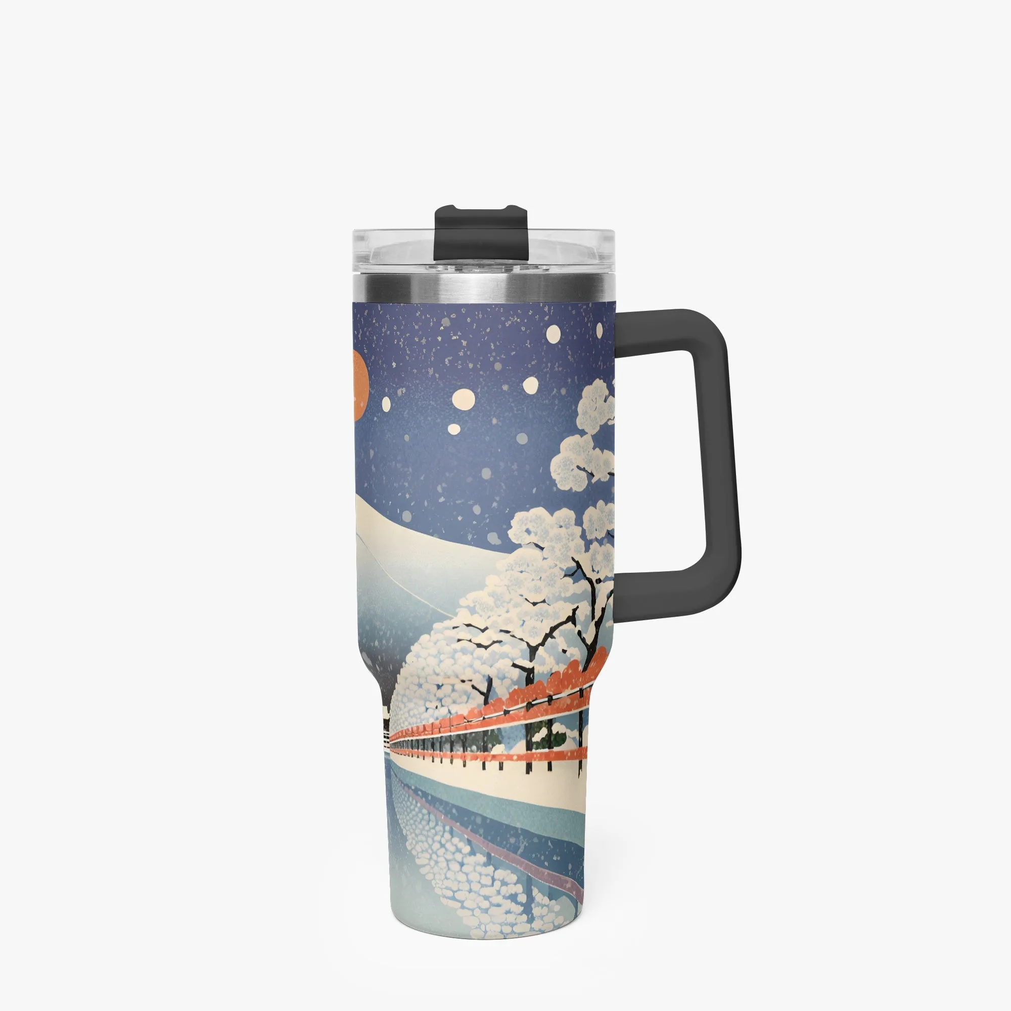 Winter Serenity Tumbler Cup