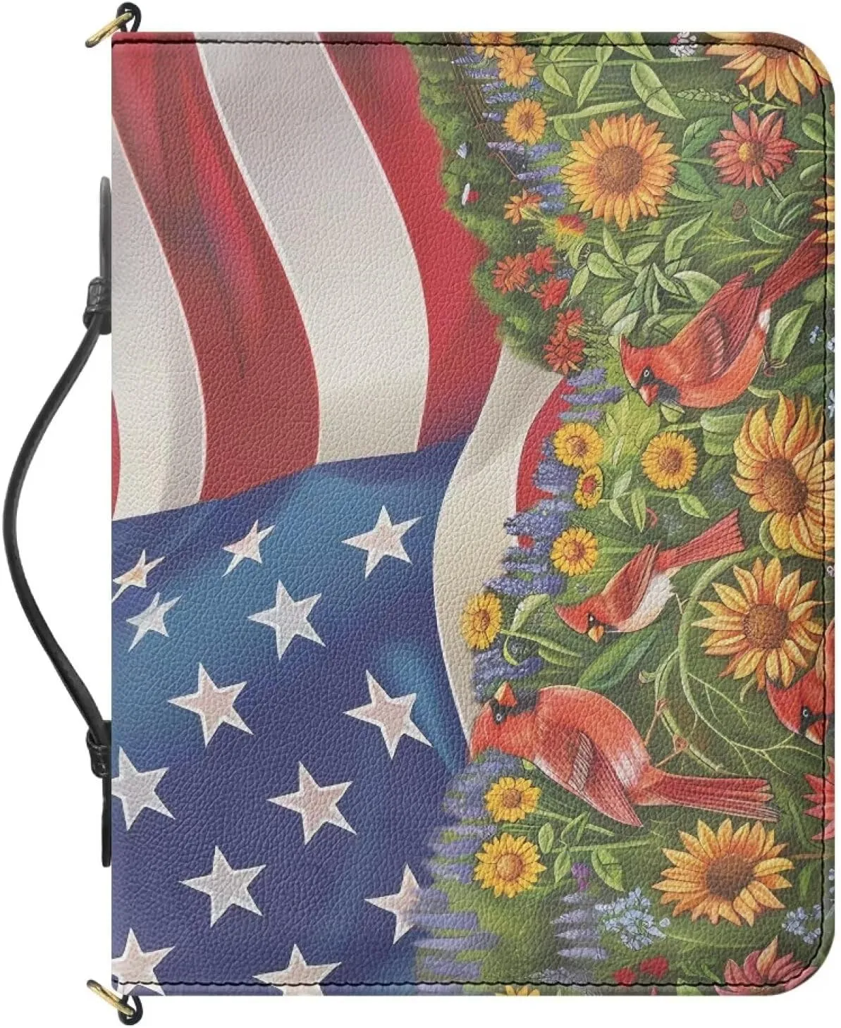 Wnbcioht Large Bible Bag Bible Cover Case for Women and Men with Strap