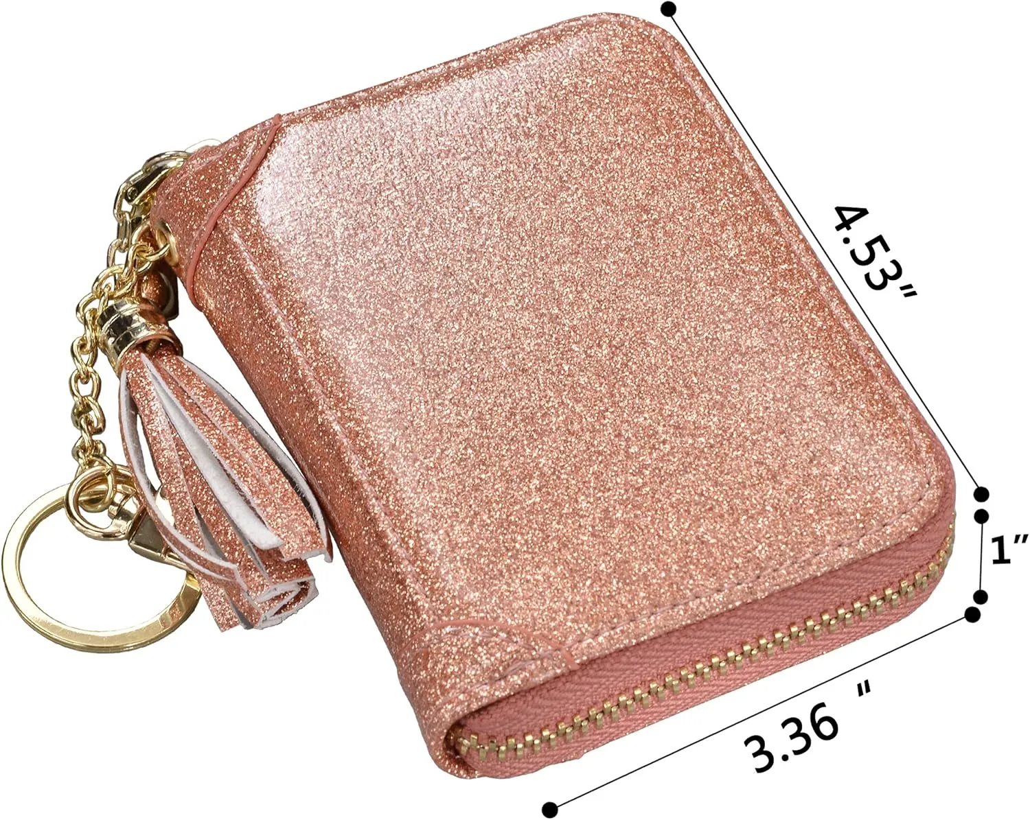 Womens Credit Card Holder Wallet RFID Leather Small ID Card Case