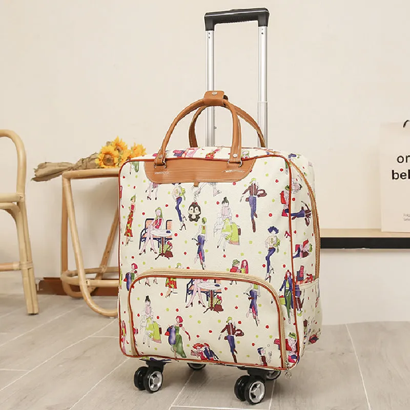 Women's Short-distance Business Storage Suitcase Korean Style Travel Bags