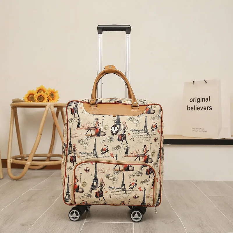 Women's Short-distance Business Storage Suitcase Korean Style Travel Bags
