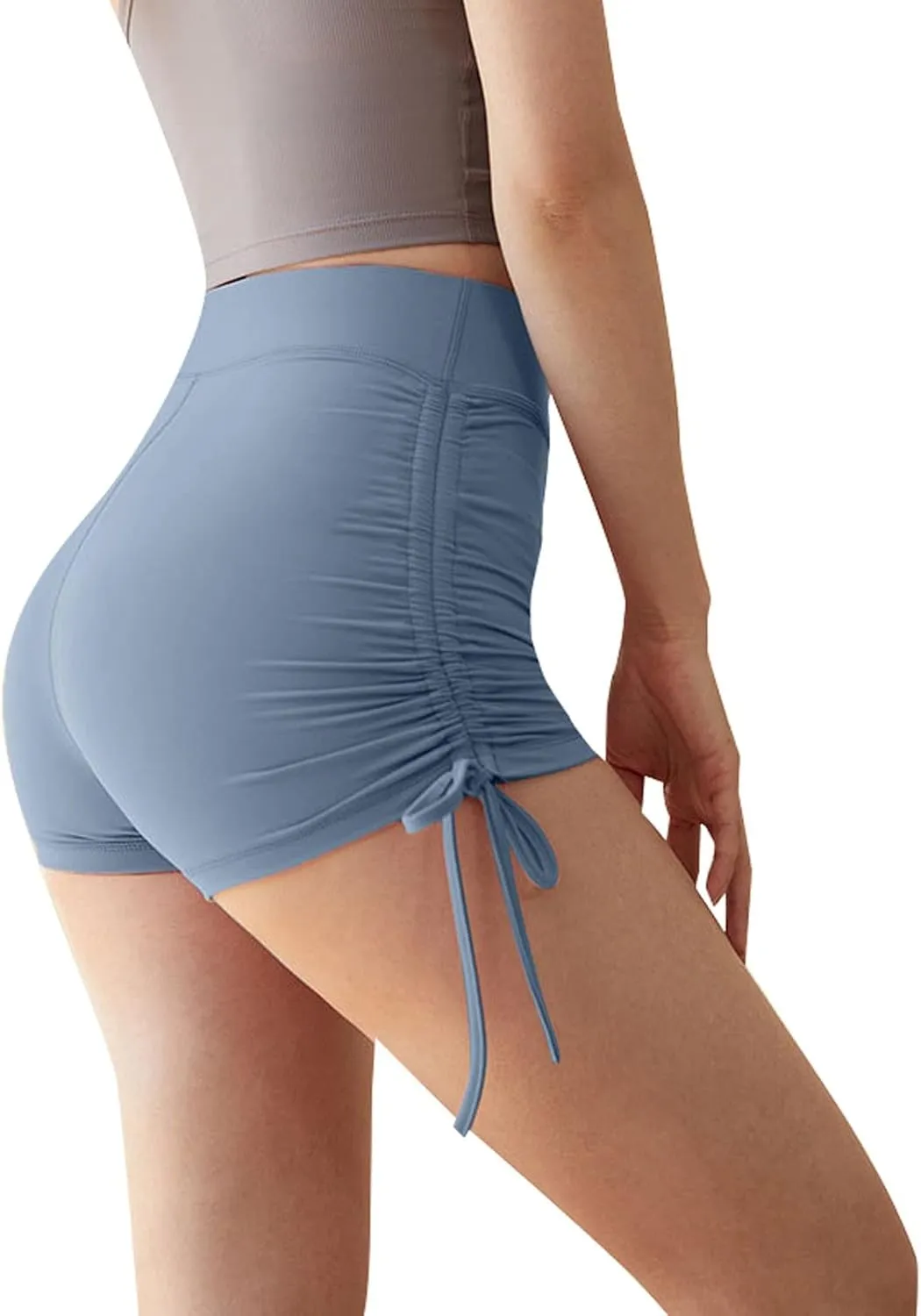 Women's Swim Shorts, Quick Dry Water Beach Board Short, Tankini Bathing Athletic Swimsuit Bottoms Booty Shorts Blue