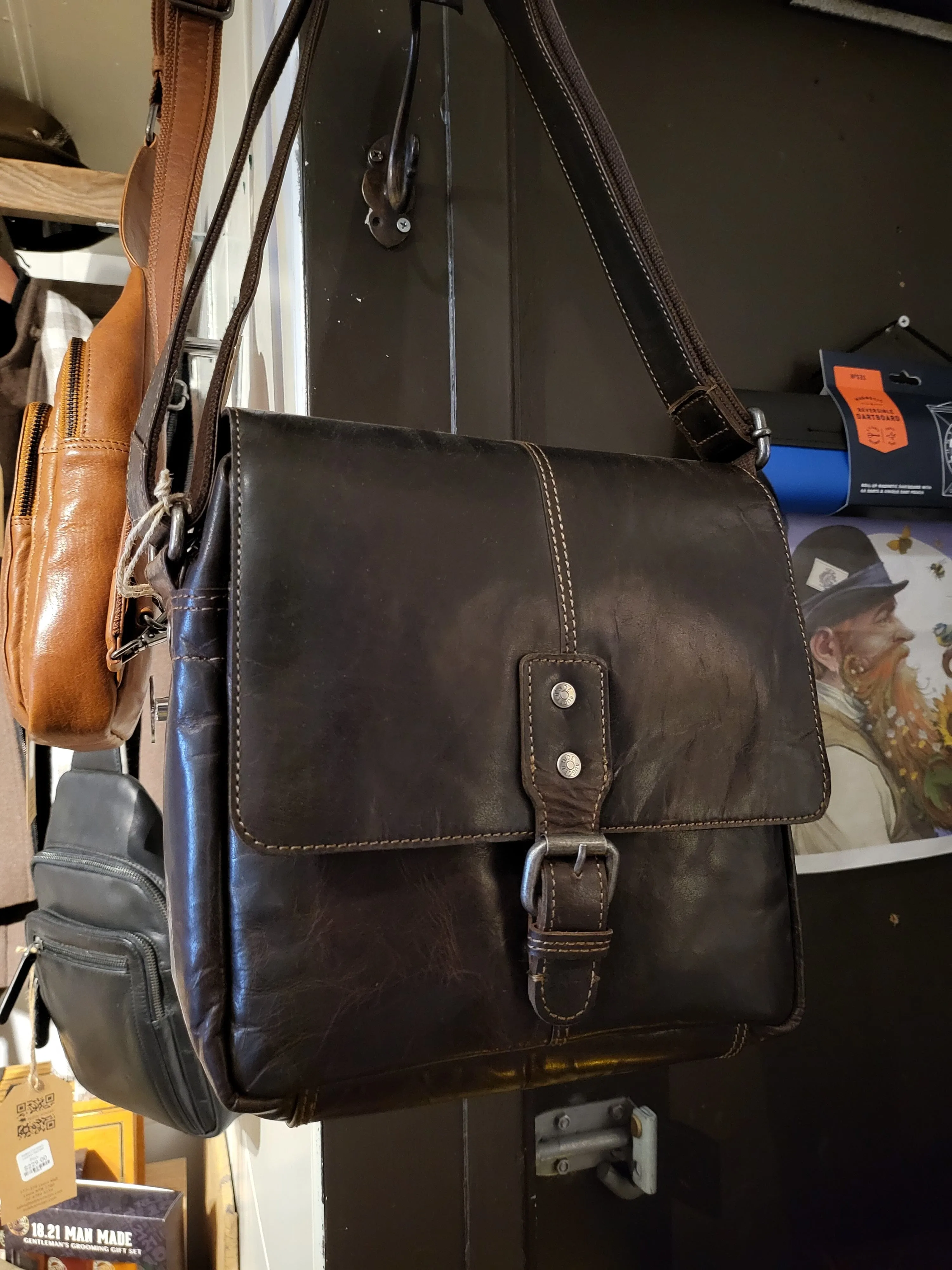 Wyoming Leather Satchel