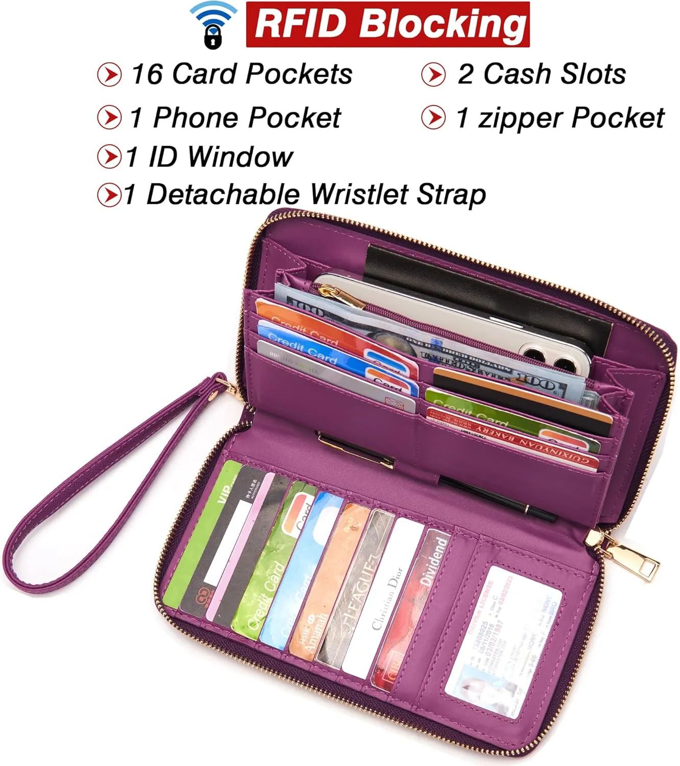 YZAOLL Purses for Women Faux Leather Medium Large Tote Satchel Shoulder Purse Handbag Wallet set