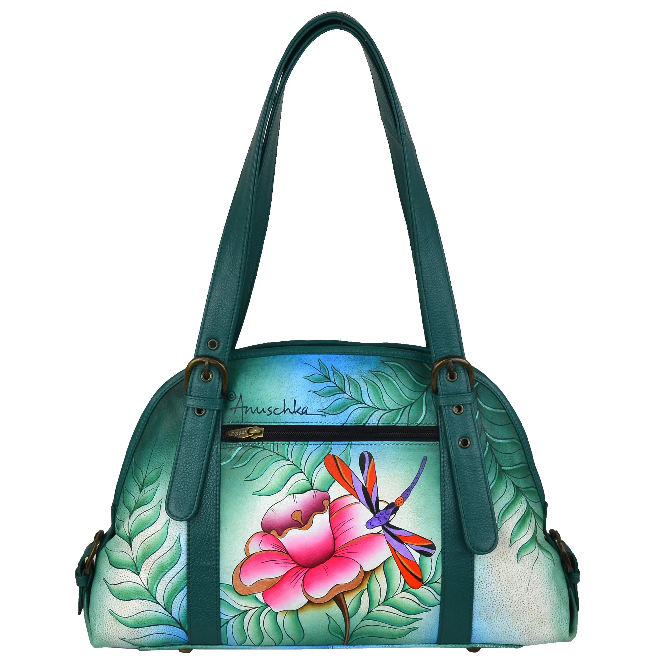 Zip Round Satchel - 7205