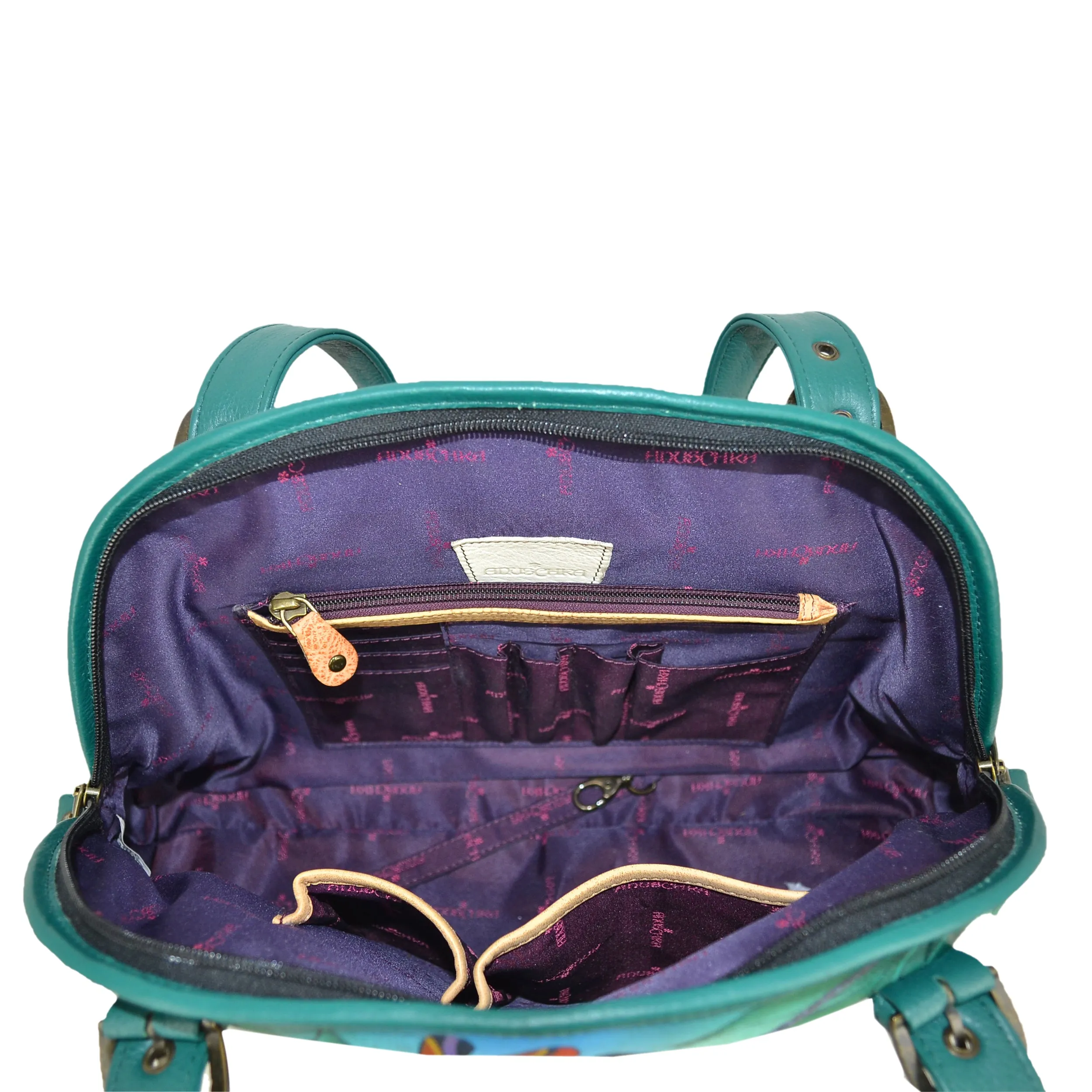 Zip Round Satchel - 7205