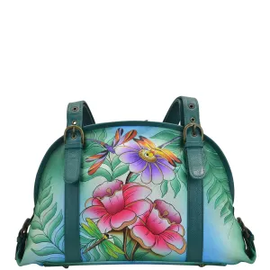 Zip Round Satchel - 7205