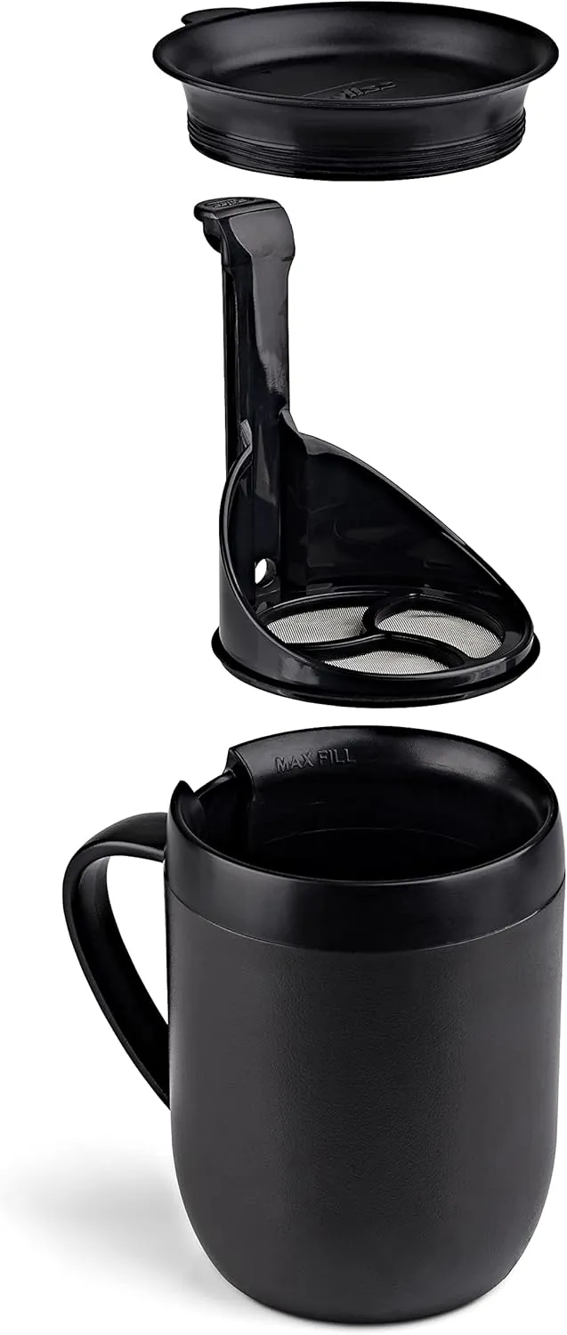 Zyliss Graphite Smart Cafe Travel Mug